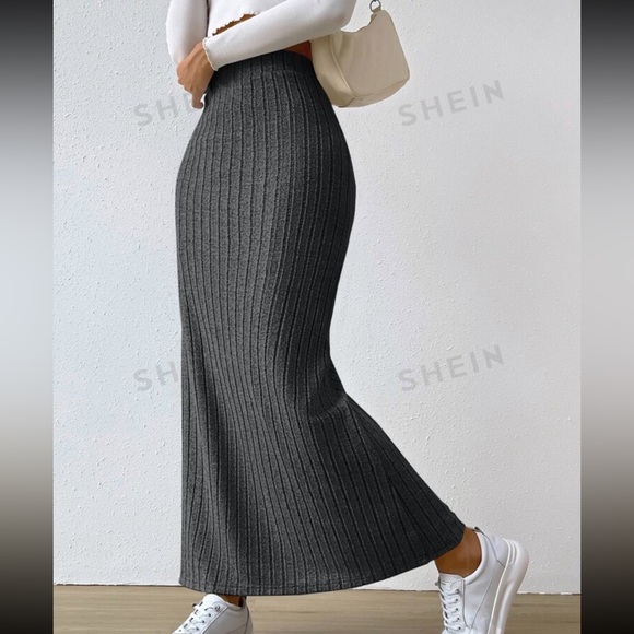 Shein | ribbed maxi skirt size small - Picture 1 of 3